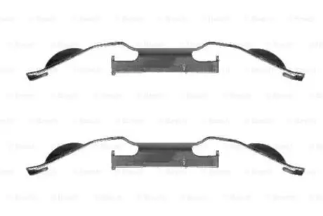 Комплектующие, колодки дискового тормоза BOSCH 1 987 474 306