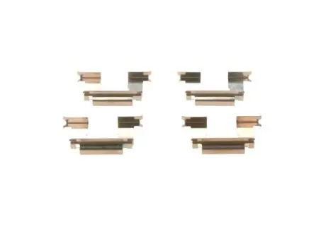 Комплектующие, колодки дискового тормоза BOSCH 1 987 474 347