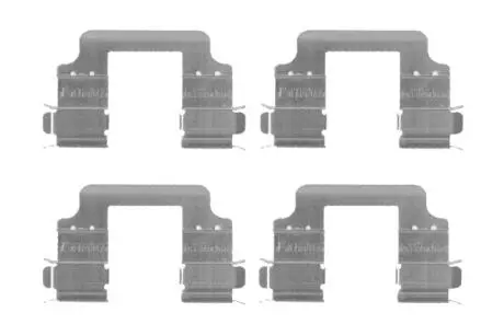 Комплектуючі, колодки дискового гальма BOSCH 1 987 474 456