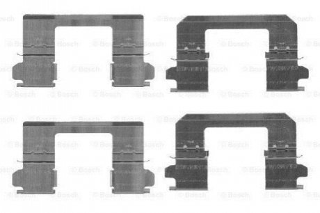 Комплектующие, колодки дискового тормоза BOSCH 1 987 474 461 (фото 1)