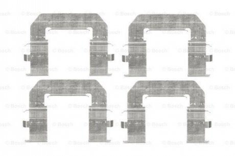 Комплектующие, колодки дискового тормоза BOSCH 1 987 474 480 (фото 1)