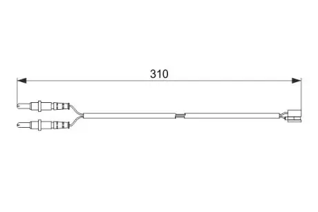 Датчик гальма. кол. citroen c5 iii BOSCH 1987474519