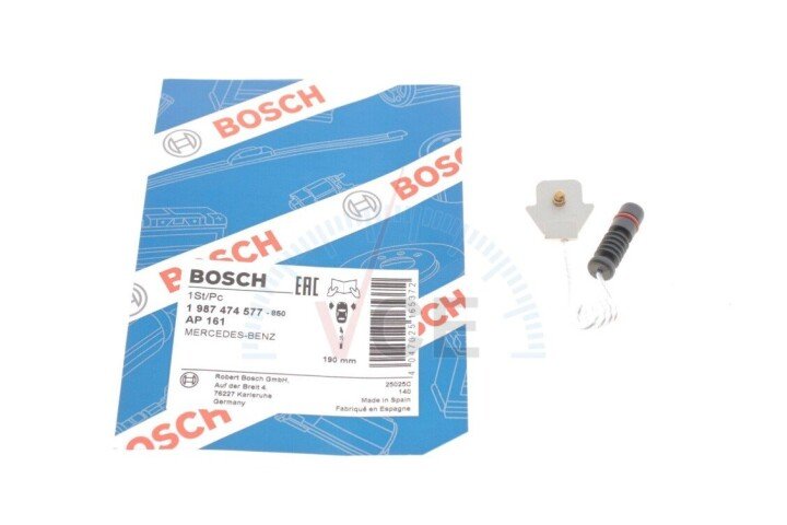 Сигналізатор, знесення гальмівних колодок BOSCH 1 987 474 577 (фото 1)