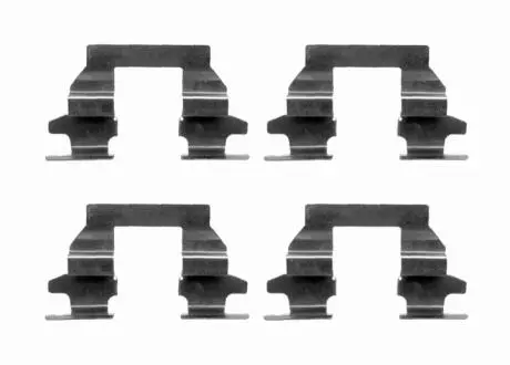 К-кт. установки торм. цв. nissan qashqai 07- BOSCH 1987474655