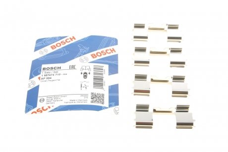 Комплектующие, колодки дискового тормоза BOSCH 1 987 474 710 (фото 1)