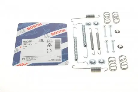 Комплектуючі, гальмівна колодка BOSCH 1 987 475 081