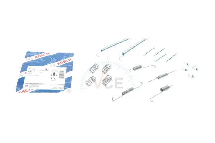 Комплектуючі, гальмівна колодка BOSCH 1 987 475 257 (фото 1)