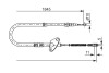 Db трос ручн.гальма лев.207-310 86-(нов.тип)1862мм BOSCH 1987477119 (фото 1)