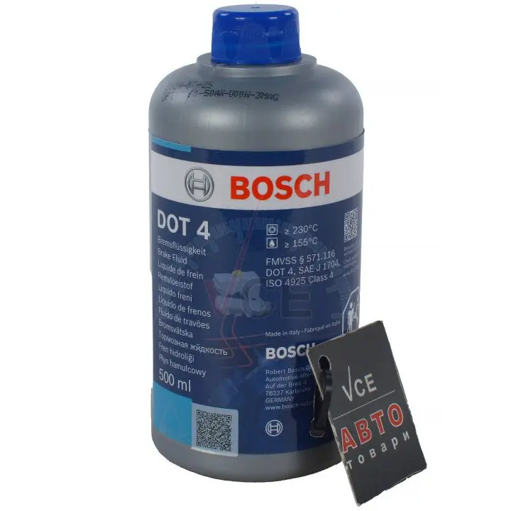 Фото 1 - Тормозная жидкость dot-4/0,5л/ BOSCH 1 987 479 106 Тормозная жидкость dot-4/0,5л/ BOSCH 1 987 479 106 (фото 1)