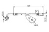 Ford шланг тормозной передн.прав.escort 94- BOSCH 1987481113 (фото 1)