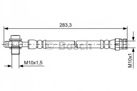 Тормозной шланг BOSCH 1 987 481 736