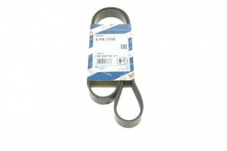 Поликлиновой ремень BOSCH 1 987 945 704