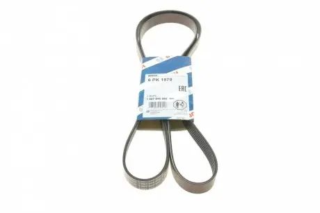 6pk1870 ремень поликлиновой BOSCH 1987945980