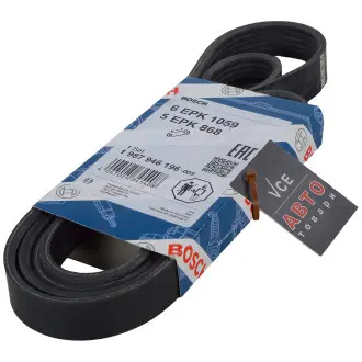 Полікліновий ремінний комплект BOSCH 1 987 946 196