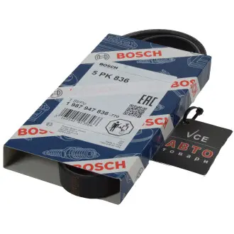 Поликлиновой ремень BOSCH 1 987 947 836