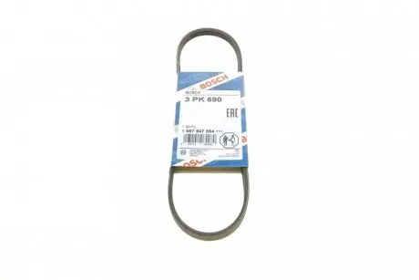 Поликлиновой ремень BOSCH 1 987 947 884