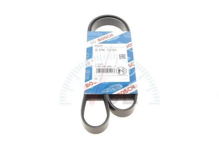 Фото 1 - Ремень поликлиновый CITROEN C5 AIRCROSS 18-,C5 AIRCROSS 18-,JUMPY 16-,JUMPY 16-,JUMP BOSCH 1 987 947 885 Ремень поликлиновый CITROEN C5 AIRCROSS 18-,C5 AIRCROSS 18-,JUMPY 16-,JUMPY 16-,JUMP BOSCH 1 987 947 885 (фото 1)