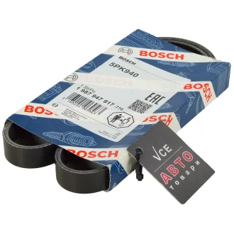 Поликлиновой ремень BOSCH 1 987 947 917