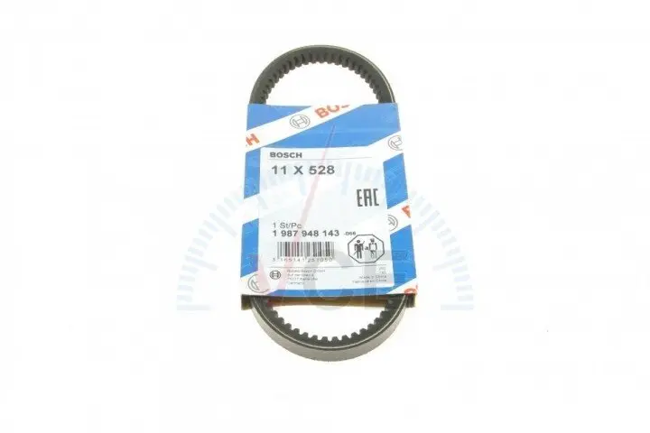 Фото 1 - Клиновый ремень AUDI A4 95-01,A6 94-04,A4 (8D2, B5) 94-00,A4 Avant (8D5, B5) 94-01 BOSCH 1 987 948 143 Клиновый ремень AUDI A4 95-01,A6 94-04,A4 (8D2, B5) 94-00,A4 Avant (8D5, B5) 94-01 BOSCH 1 987 948 143 (фото 1)