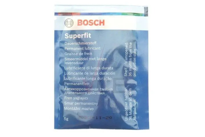 Смазка жаропрочная для тормозной системы superfit (5 ml) BOSCH 5 000 000 151 (фото 1)