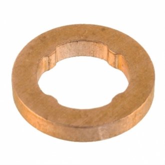 Прокладка, корпус форсунки; уплотнительное кольцо, шахта форсунки. BOSCH F 00V P01 008