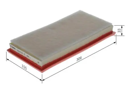 Воздушный фильтр fiat/jeep 500x/compass/renegade ''1.3'' 18>> BOSCH F026400687