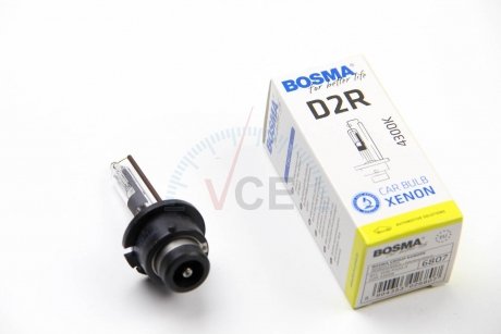 Лампа ксенонова d2r xenon 85v 35w p32d-3 4300k BOSMA 6807