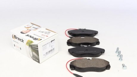 Комплект тормозных колодок, дисковый тормоз BRECK 21797 00 703 10 (фото 1)