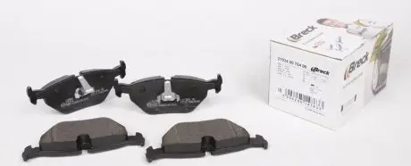 Комплект гальмівних колодок, дисковий гальмо BRECK 21934 00 704 00