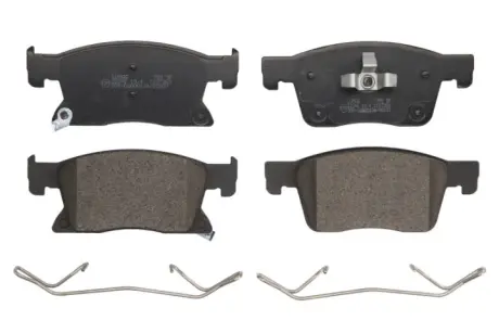 Комплект передніх гальмівних колодок (16 дюймів), OPEL ASTRA K, ASTRA K-KOMBI 1.0-1.6D 06.15- BRECK 223450070100