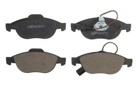 Комплект гальмівних колодок, дискове гальмо BRECK 23140 00 701 10