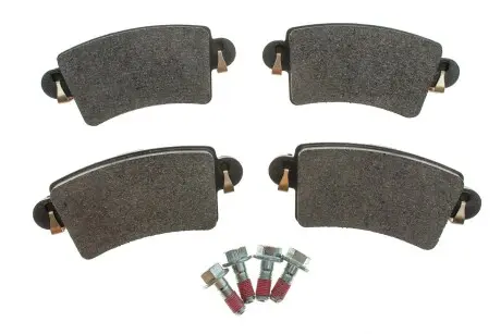 Комплект тормозных колодок, дисковый тормоз BRECK 23669 00 703 10