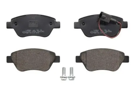 Тормозные колодки, дисковые. BRECK 237050070110