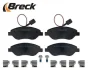 Тормозные колодки, дисковые. BRECK 237110070100 (фото 4)