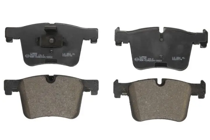 Фото 1 - Комплект тормозных колодок, дисковый тормоз BRECK 25199 00 551 00 Комплект тормозных колодок, дисковый тормоз BRECK 25199 00 551 00 (фото 1)