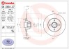 Задній гальмівний диск від loz renault clio ii BREMBO 08.5834.37 (фото 1)