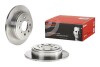 Диск задній гальмівний honda civic 87-01 BREMBO 08.9605.10 (фото 2)