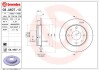 Диск задній гальмівний mitsubishi colt 03- BREMBO 08.A607.11 (фото 1)