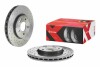 Тормозной диск xtra mb clk w208 97- BREMBO 09.8304.1X (фото 2)