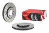 Передній гальмівний диск xtra alfa giulietta BREMBO 09.A721.1X (фото 2)