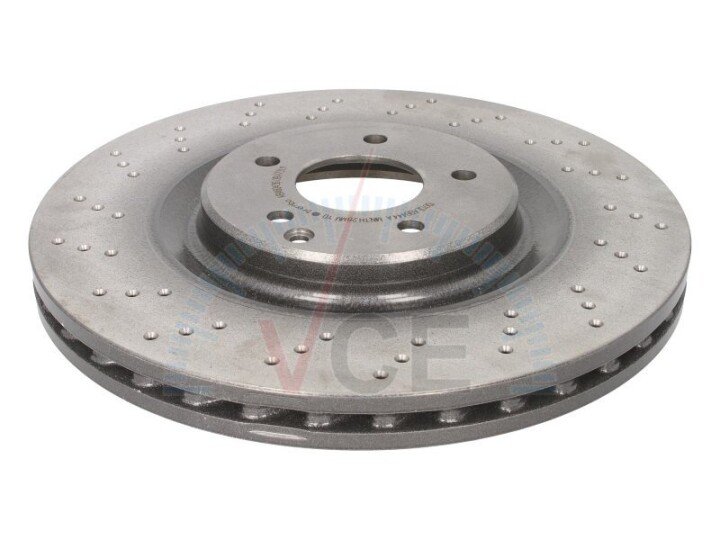 Передний тормозной диск mercedes c w203 03-07 BREMBO 09.A731.11 (фото 1)