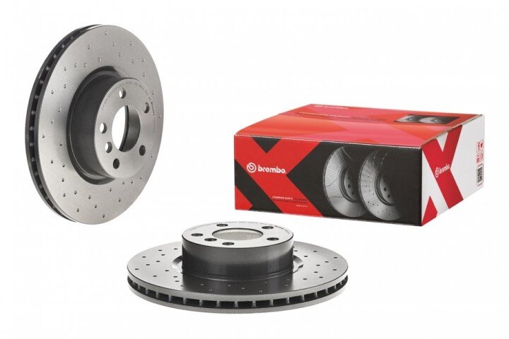 Тормозной диск BREMBO 09.B570.1X (фото 1)