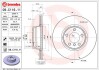 Тормозной диск передний bmw 3 f30 11- BREMBO 09.C116.11 (фото 1)