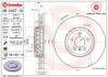 Тормозной диск передний левый bmw 5/7 08- BREMBO 09.C407.13 (фото 1)