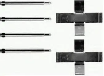 Комплектующие, колодки дискового тормоза BREMBO A 02 210