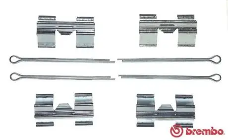 Скоби гальмівних колодок BREMBO A 02 257