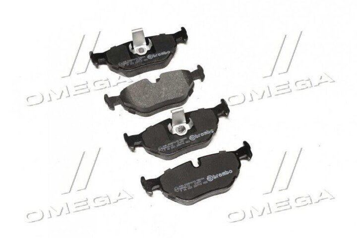 Комплект тормозных колодок, дисковый тормоз BREMBO P 06 023 (фото 1)