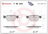 Комплект гальмівних колодок, дискове гальмо BREMBO P 06 040 (фото 1)