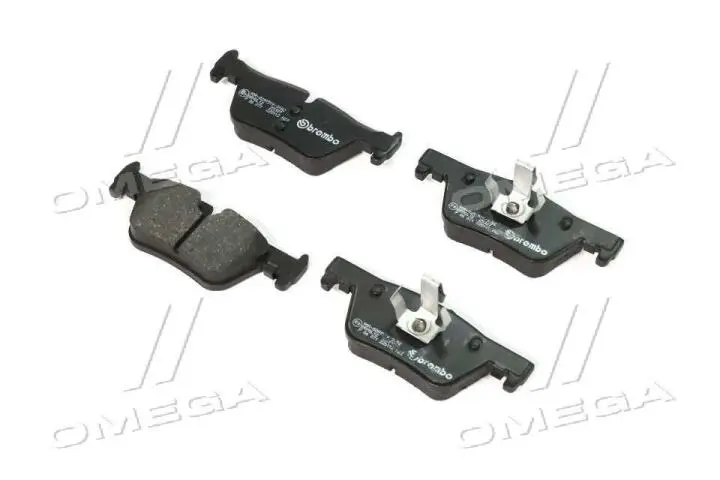 Комплект тормозных колодок, дисковый тормоз BREMBO P 06 071 (фото 1)