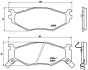 Гальмівні колодки BREMBO P 11 007 (фото 1)